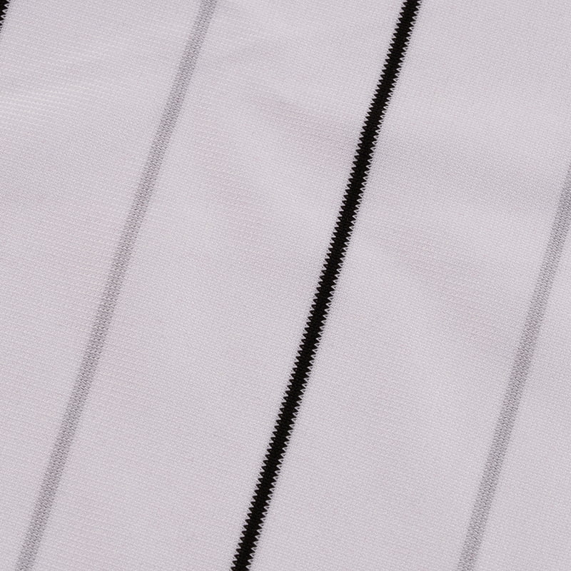 Țesătură tricot urzeală cu dungi gri deschis